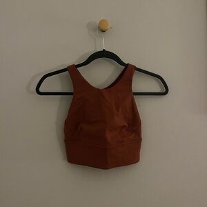 lululemon athletica Rust Crop Top